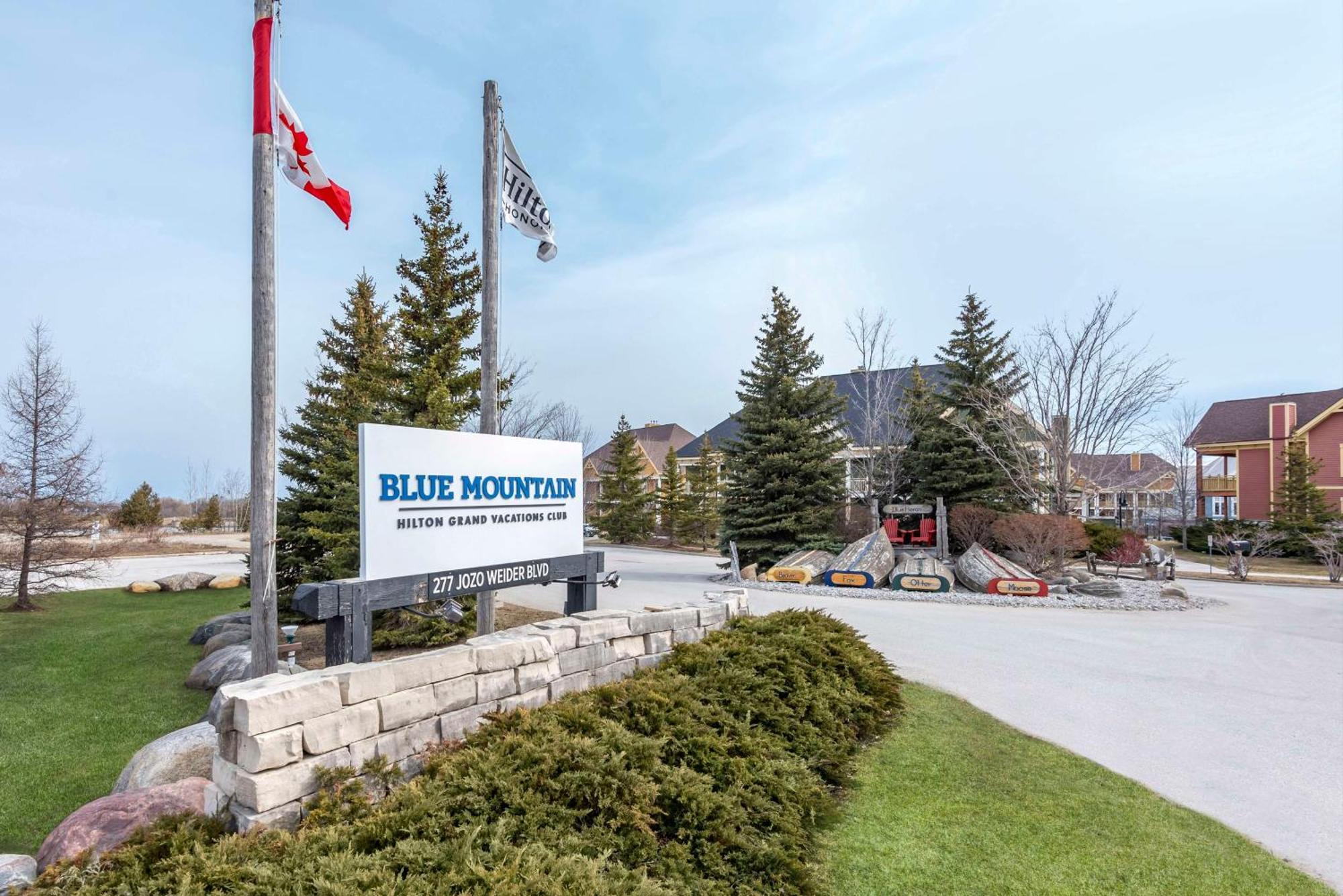 Отель Hilton Grand Vacations Club Blue Mountain Canada Блу-Маунтинс Экстерьер фото